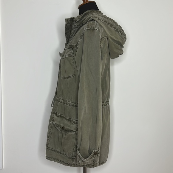 TALULA Aritzia Trooper Utility Military Style Jacket XS - Picture 9 of 11